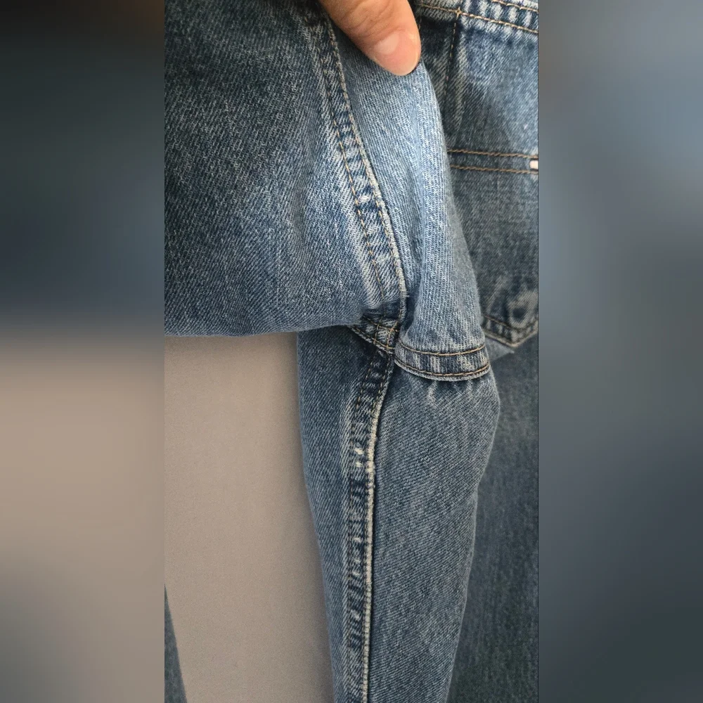 3/$25 Tommy Hilfiger 2002 Y2K Vintage Boyfriend Denim Jean Size 8